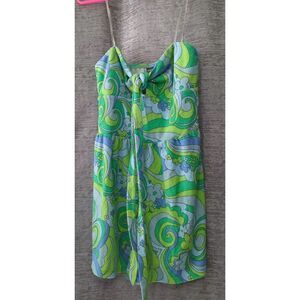 Wild Fable Women's Towel Terry Romper Blue Swirl Size Medium‎ Paisley
